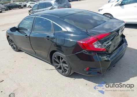 2020 Honda Civic Sport z USA, uszkodzony, nr VIN 19XFC2F88LE027503